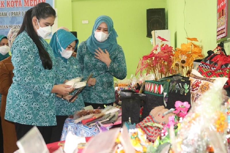 Kahiyang Ayu Kunker & Pembinaan Lomba PAAR di SMKN 14 Medan